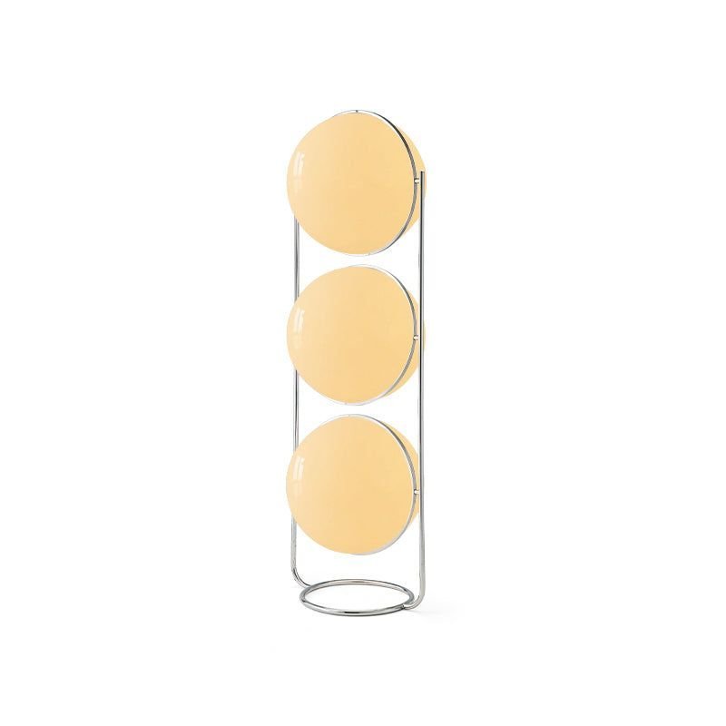 Columna de 3 esferas de cristal apiladas