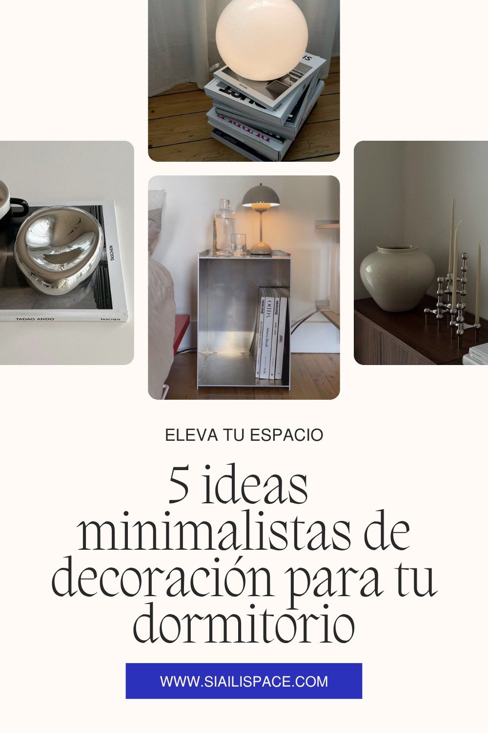 5 ideas minimalistas de decoración para tu dormitorio